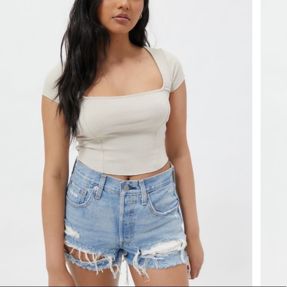 Levi's® Premium 501® ORIGINAL FIT HIGH RISE WOMEN'S SHORTS